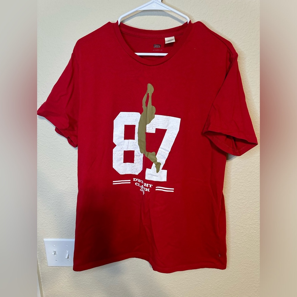 San Francisco 49ers SF 49er's Dwight Clark Day T Shirt